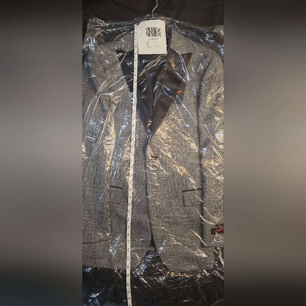 NEW Egara Slim Fit Satin Trim Dinner Tuxedo Jacket 42L - Picture 7 of 8